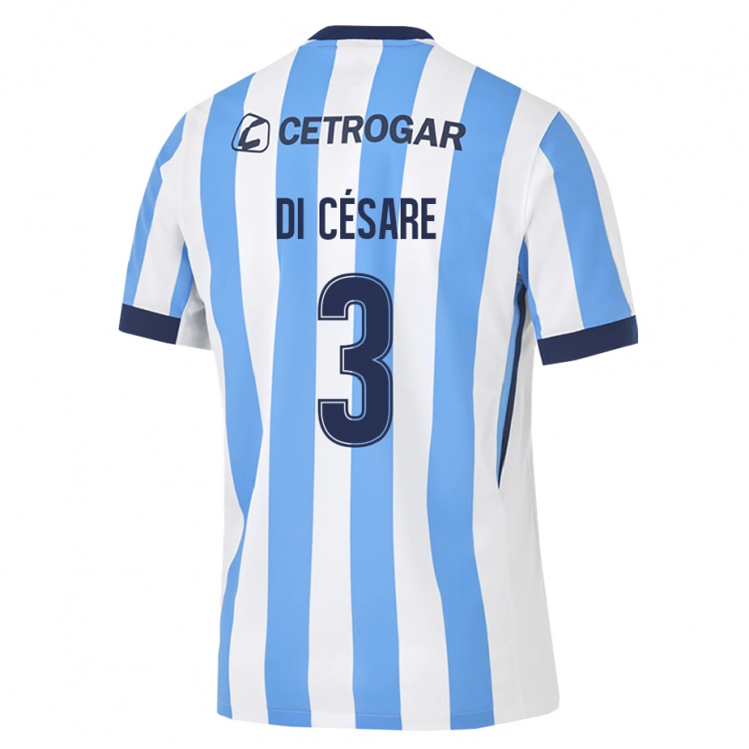 Danxen Herren Marco Di Césare #3 Hellblau Weiß Schwarz Heimtrikot Trikot 2026/27 T-Shirt Schweiz