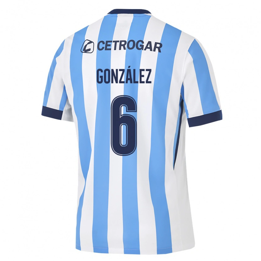 Danxen Herren Benjamín González #6 Hellblau Weiß Schwarz Heimtrikot Trikot 2026/27 T-Shirt Schweiz