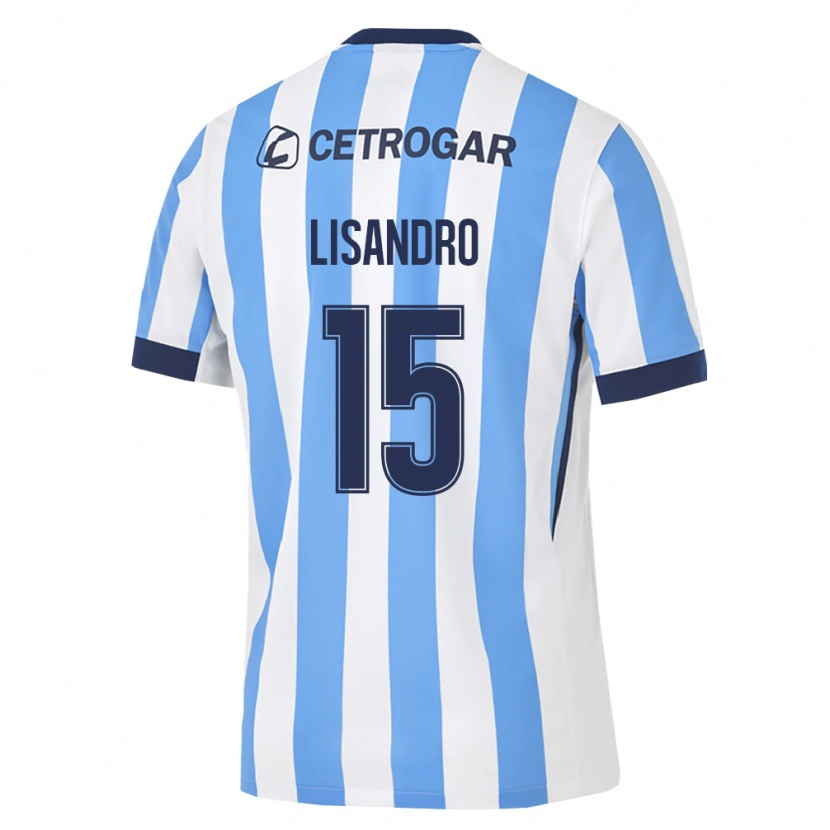 Danxen Herren Lisandro Lopez #15 Hellblau Weiß Schwarz Heimtrikot Trikot 2026/27 T-Shirt Schweiz