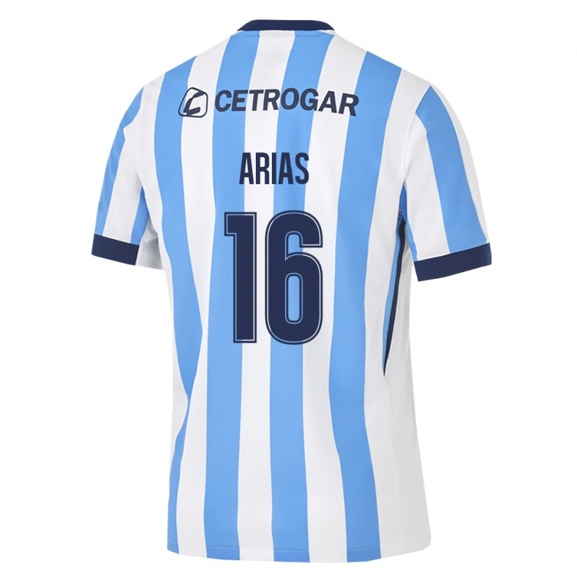 Danxen Herren Jeremías Arias #16 Hellblau Weiß Schwarz Heimtrikot Trikot 2026/27 T-Shirt Schweiz
