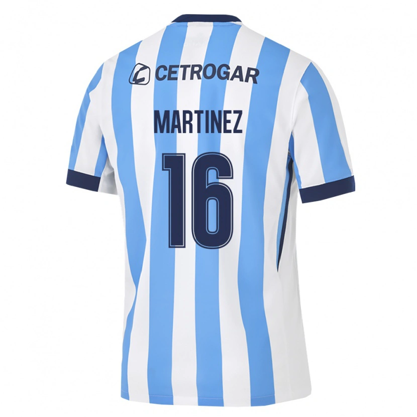 Danxen Herren Mauricio Martinez #16 Hellblau Weiß Schwarz Heimtrikot Trikot 2026/27 T-Shirt Schweiz
