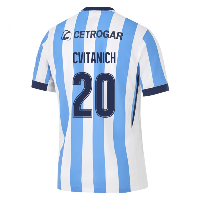 Danxen Herren Dario Cvitanich #20 Hellblau Weiß Schwarz Heimtrikot Trikot 2026/27 T-Shirt Schweiz