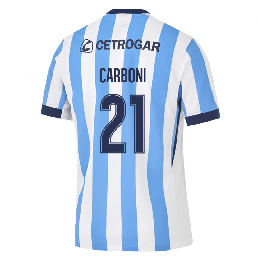 Danxen Herren Valentín Carboni #21 Hellblau Weiß Schwarz Heimtrikot Trikot 2026/27 T-Shirt Schweiz