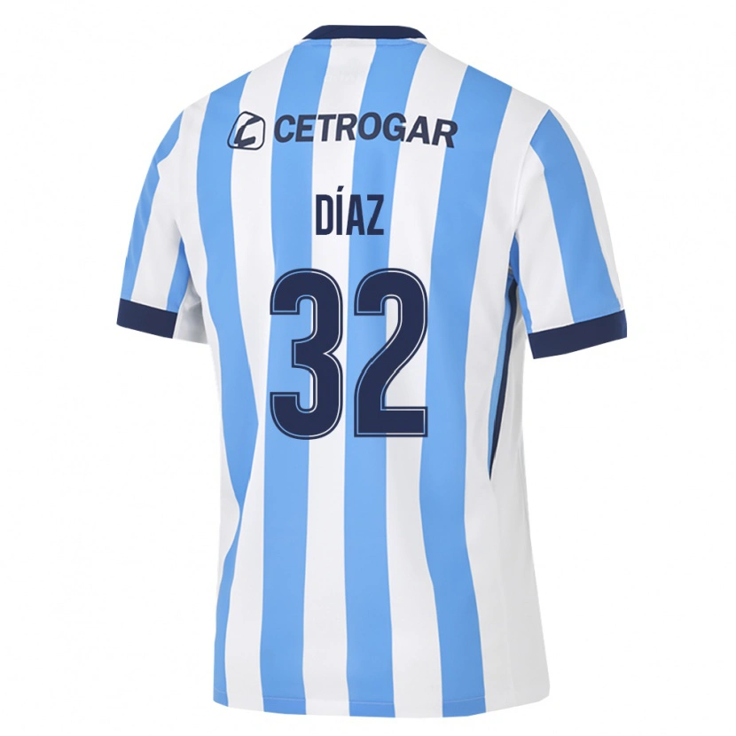 Danxen Herren Lautaro Díaz #32 Hellblau Weiß Schwarz Heimtrikot Trikot 2026/27 T-Shirt Schweiz