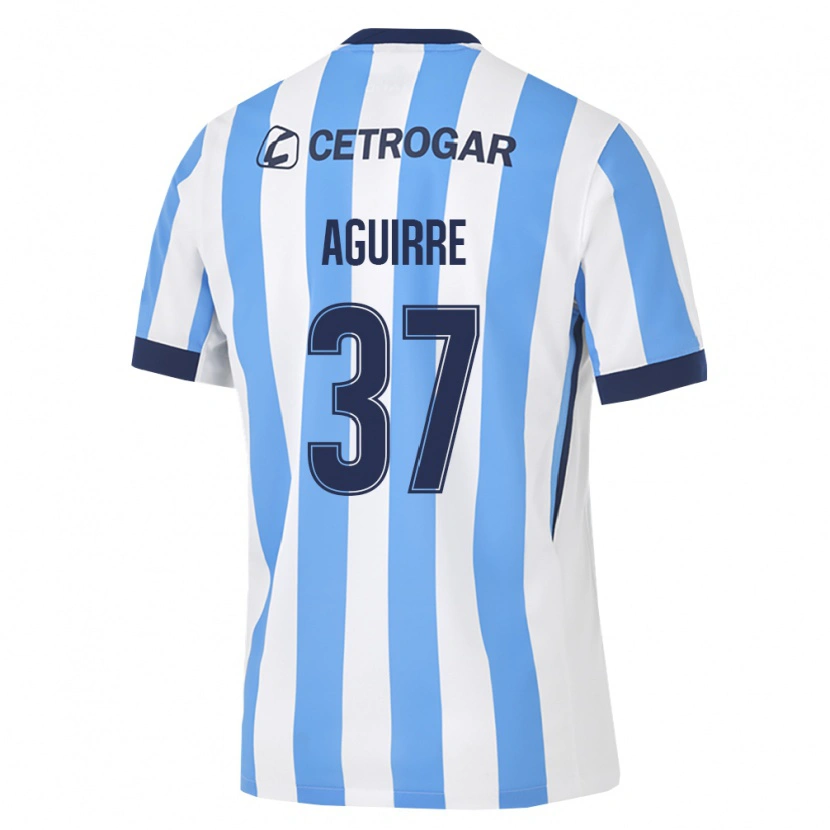 Danxen Herren Santino Aguirre #37 Hellblau Weiß Schwarz Heimtrikot Trikot 2026/27 T-Shirt Schweiz