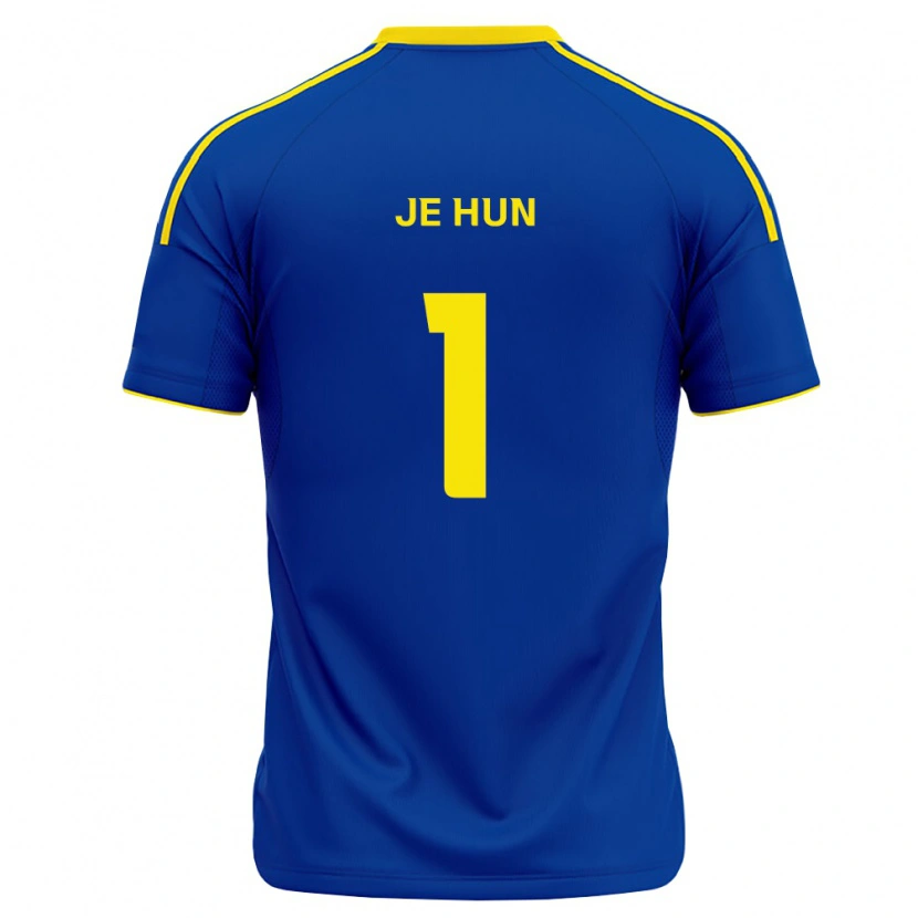 Danxen Herren Je-Hun Youn #1 Königsblau Gelb Heimtrikot Trikot 2026/27 T-Shirt Schweiz