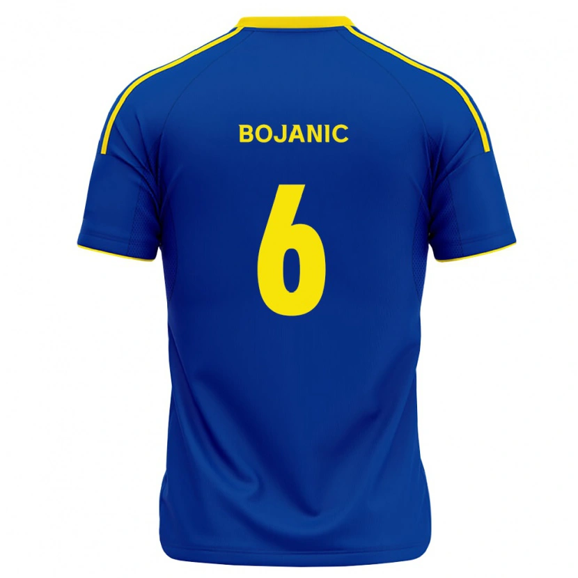 Danxen Herren Darijan Bojanic #6 Königsblau Gelb Heimtrikot Trikot 2026/27 T-Shirt Schweiz