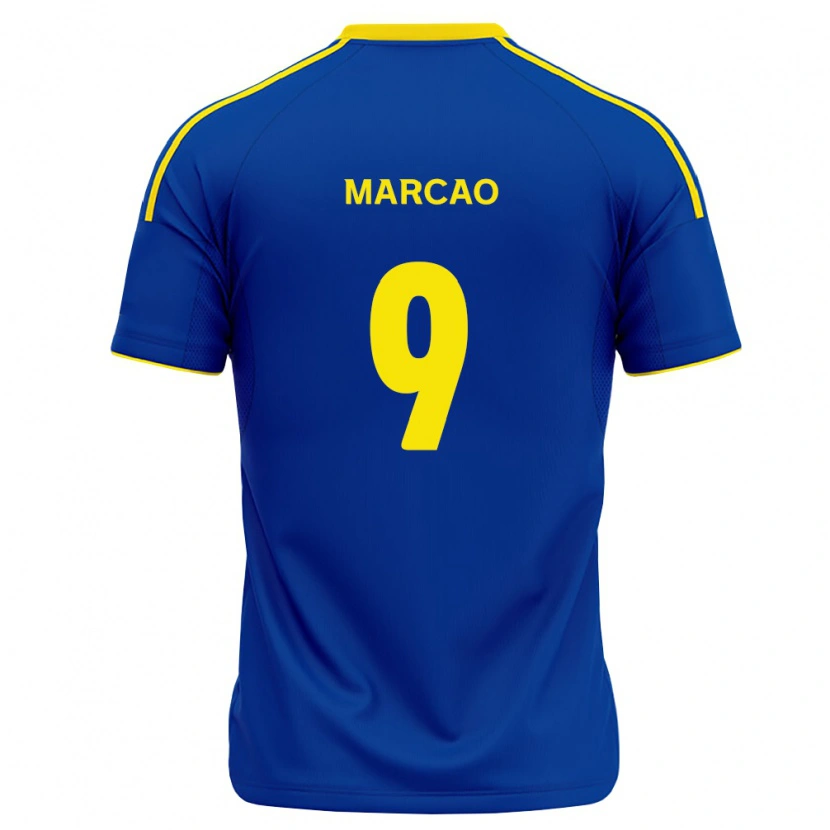 Danxen Herren Marcos Vinicius Amaral Alves #9 Königsblau Gelb Heimtrikot Trikot 2026/27 T-Shirt Schweiz