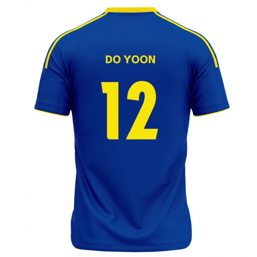 Danxen Herren Do-Yoon Tae #12 Königsblau Gelb Heimtrikot Trikot 2026/27 T-Shirt Schweiz
