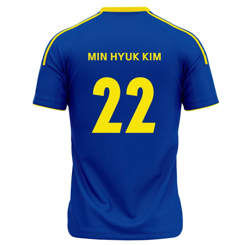 Danxen Herren Min-Hyuk Kim #22 Königsblau Gelb Heimtrikot Trikot 2026/27 T-Shirt Schweiz