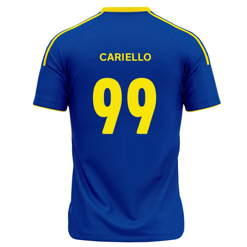 Danxen Herren Yago Cariello #99 Königsblau Gelb Heimtrikot Trikot 2026/27 T-Shirt Schweiz