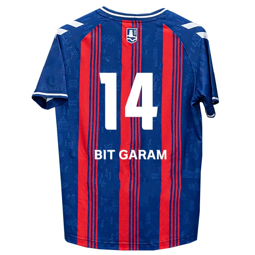 Danxen Herren Bit-Garam Yoon #14 Blau Rot Weiß Heimtrikot Trikot 2026/27 T-Shirt Schweiz