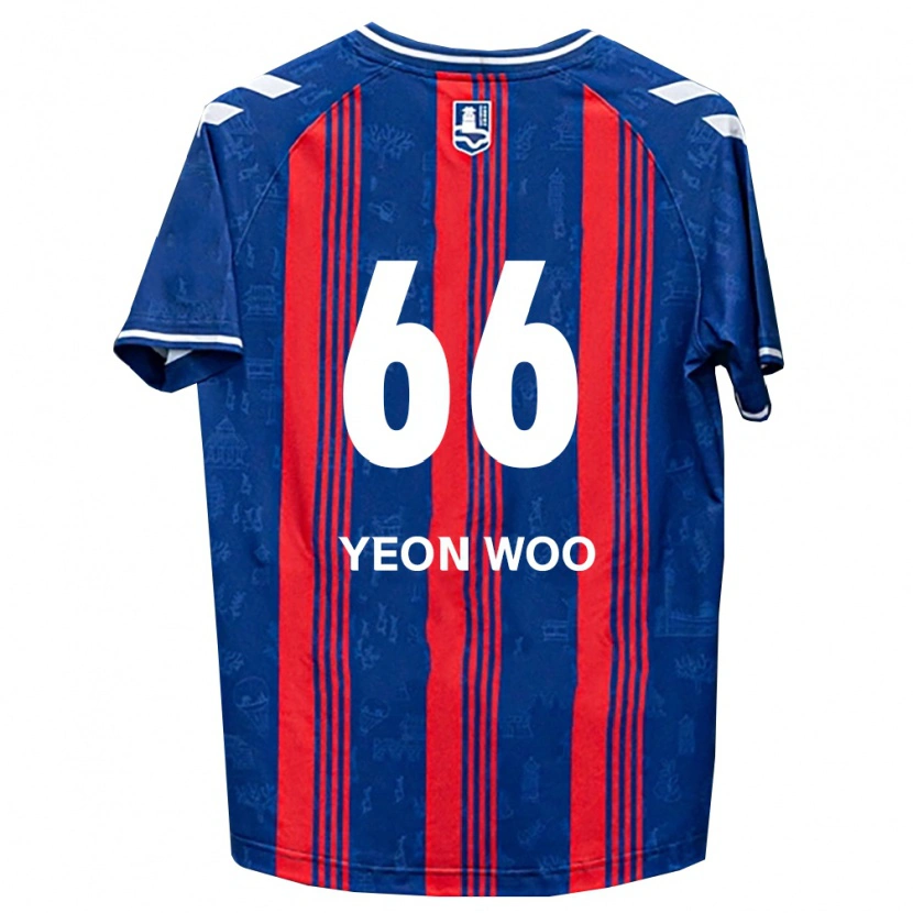 Danxen Herren Yeon-Woo Jang #66 Blau Rot Weiß Heimtrikot Trikot 2026/27 T-Shirt Schweiz