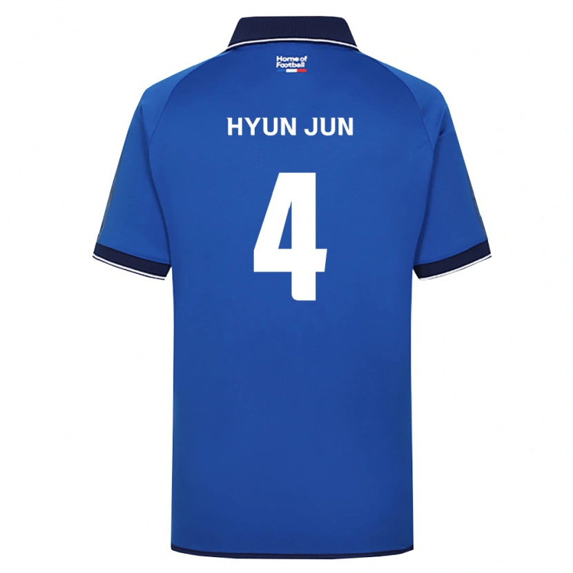 Danxen Herren Hyun-Jun Roh #4 Königsblau Weiß Rot Heimtrikot Trikot 2026/27 T-Shirt Schweiz