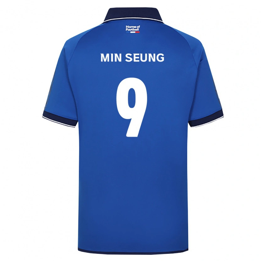 Danxen Herren Min-Seung Jeon #9 Königsblau Weiß Rot Heimtrikot Trikot 2026/27 T-Shirt Schweiz