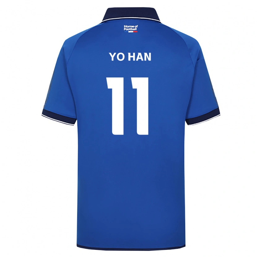 Danxen Herren Yo-Han Jang #11 Königsblau Weiß Rot Heimtrikot Trikot 2026/27 T-Shirt Schweiz