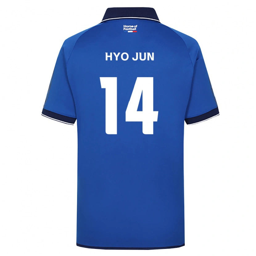 Danxen Herren Hyo-Jun Sun #14 Königsblau Weiß Rot Heimtrikot Trikot 2026/27 T-Shirt Schweiz