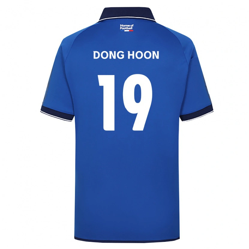 Danxen Herren Dong-Hoon Kim #19 Königsblau Weiß Rot Heimtrikot Trikot 2026/27 T-Shirt Schweiz