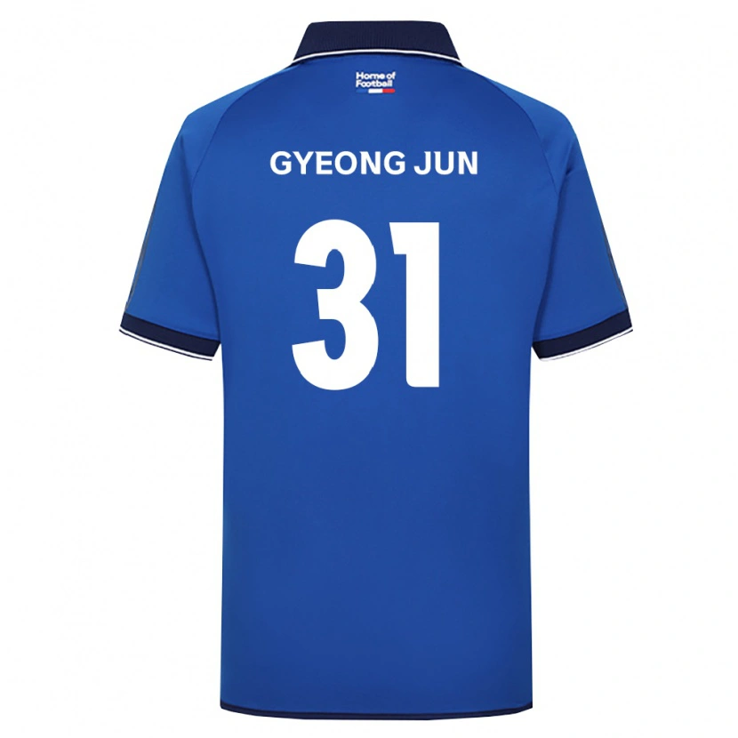 Danxen Herren Gyeong-Jun Lee #31 Königsblau Weiß Rot Heimtrikot Trikot 2026/27 T-Shirt Schweiz