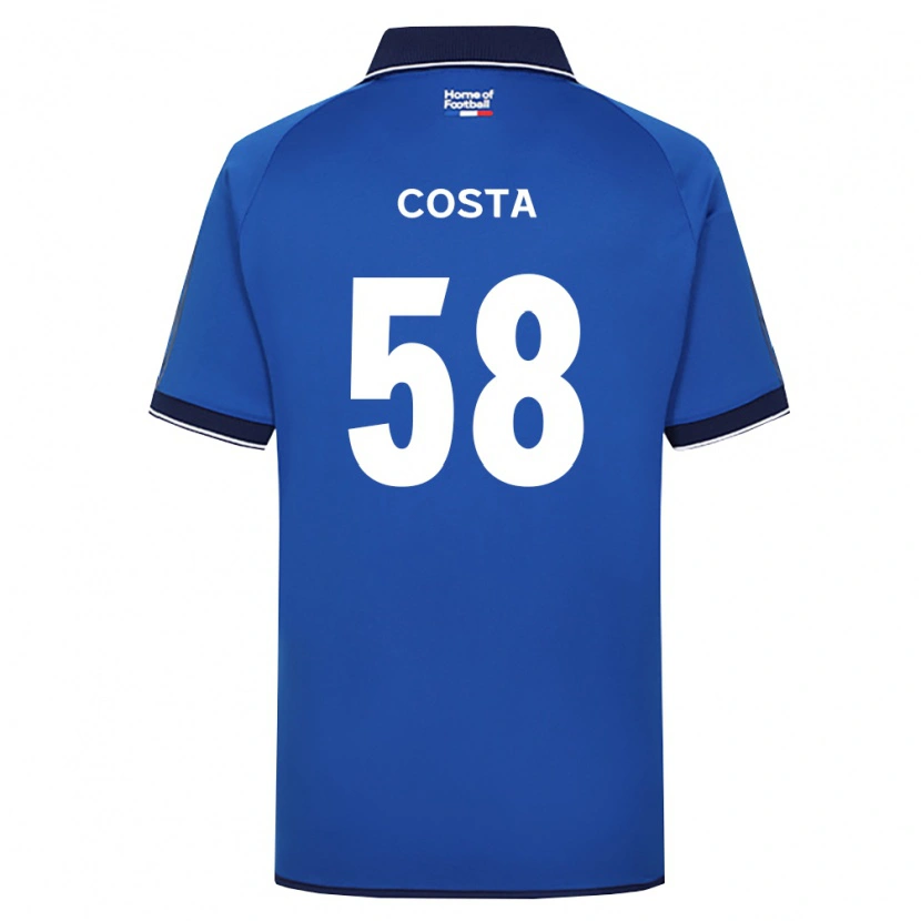 Danxen Herren Bruno Costa #58 Königsblau Weiß Rot Heimtrikot Trikot 2026/27 T-Shirt Schweiz