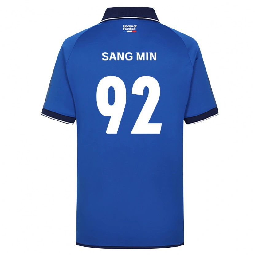 Danxen Herren Sang-Min Lee #92 Königsblau Weiß Rot Heimtrikot Trikot 2026/27 T-Shirt Schweiz
