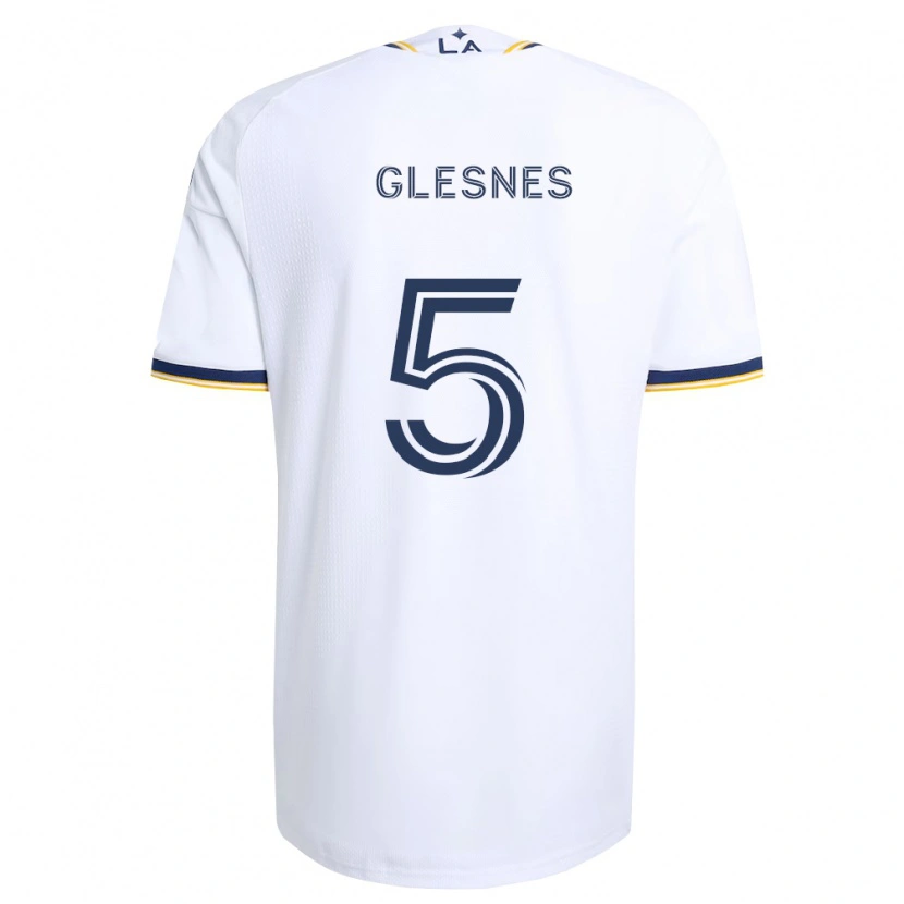 Danxen Herren Jakob Glesnes #5 Blau Gelb Und Weiß Heimtrikot Trikot 2026/27 T-Shirt Schweiz