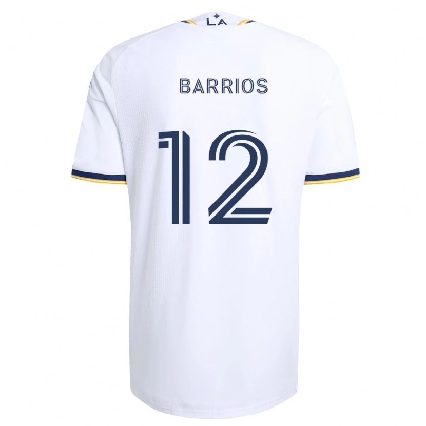 Danxen Herren Michael Barrios #12 Blau Gelb Und Weiß Heimtrikot Trikot 2026/27 T-Shirt Schweiz
