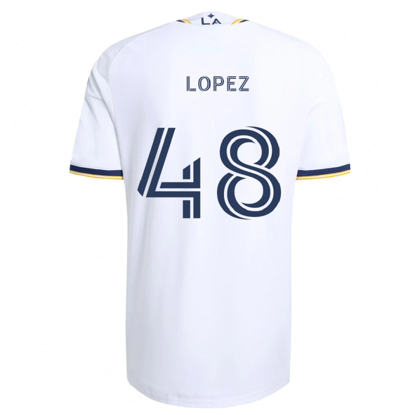 Danxen Herren Diego López #48 Blau Gelb Und Weiß Heimtrikot Trikot 2026/27 T-Shirt Schweiz