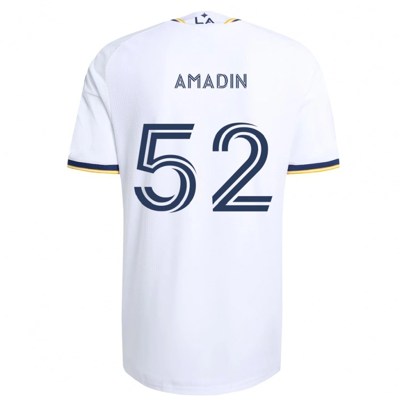 Danxen Herren Elijah Amadin #52 Blau Gelb Und Weiß Heimtrikot Trikot 2026/27 T-Shirt Schweiz