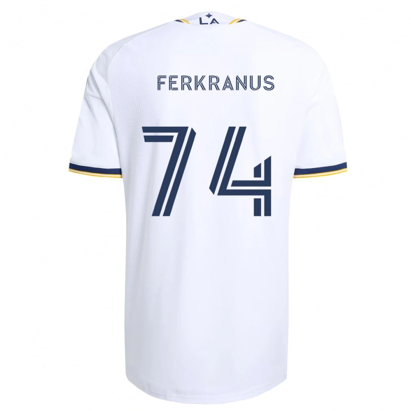 Danxen Herren Marcus Ferkranus #74 Blau Gelb Und Weiß Heimtrikot Trikot 2026/27 T-Shirt Schweiz