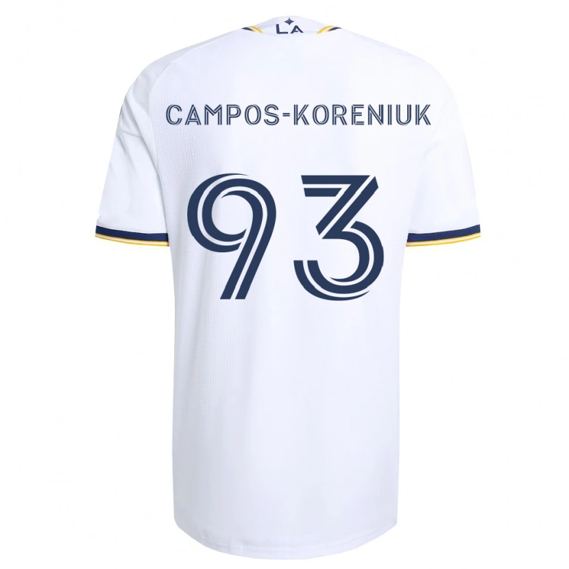 Danxen Herren K Campos-Koreniuk #93 Blau Gelb Und Weiß Heimtrikot Trikot 2026/27 T-Shirt Schweiz
