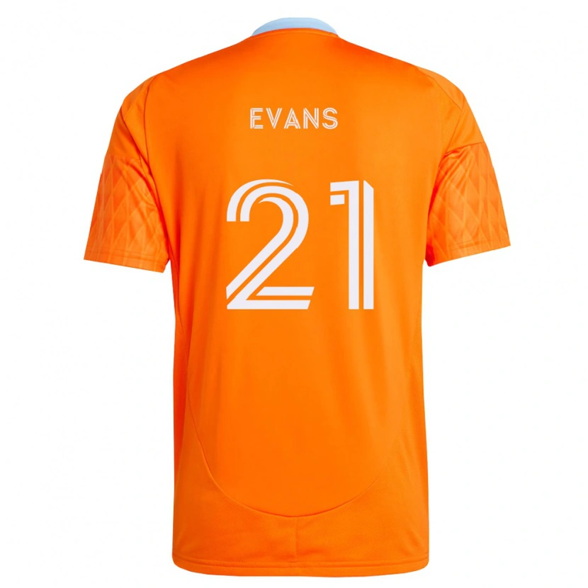 Danxen Herren Jacob Evans #21 Orange Weiß Heimtrikot Trikot 2026/27 T-Shirt Schweiz