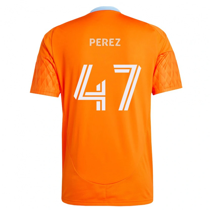 Danxen Herren Jaizhiño Perez #47 Orange Weiß Heimtrikot Trikot 2026/27 T-Shirt Schweiz