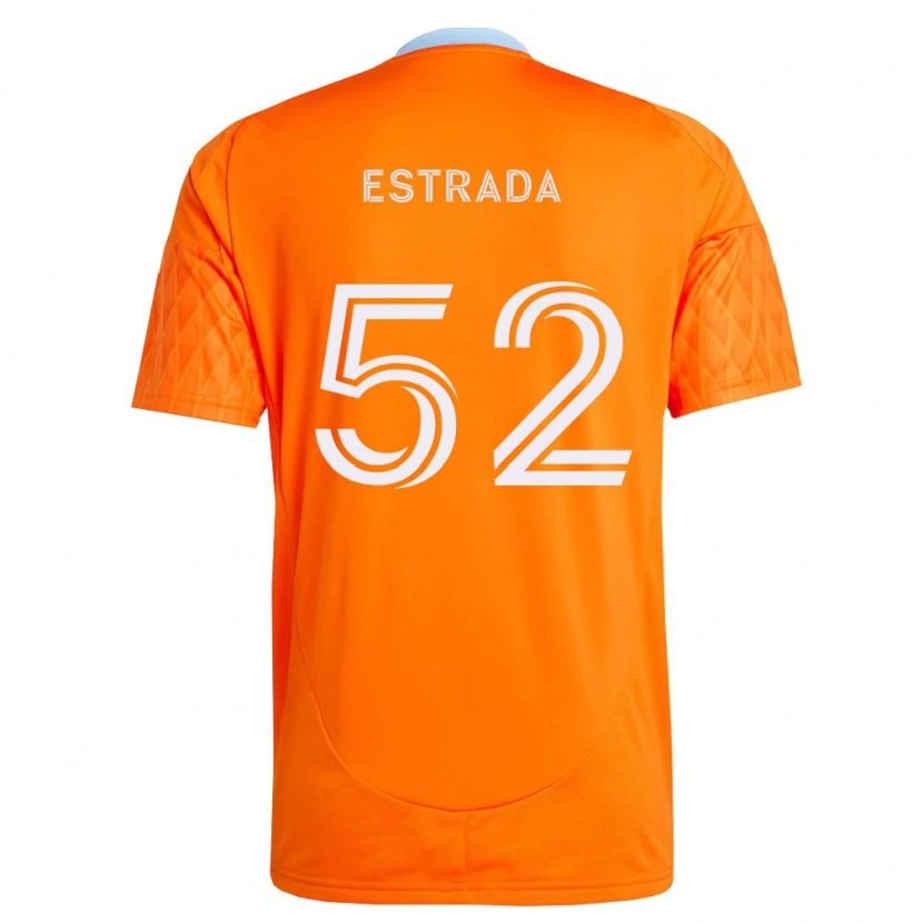 Danxen Herren Jorge Estrada #52 Orange Weiß Heimtrikot Trikot 2026/27 T-Shirt Schweiz