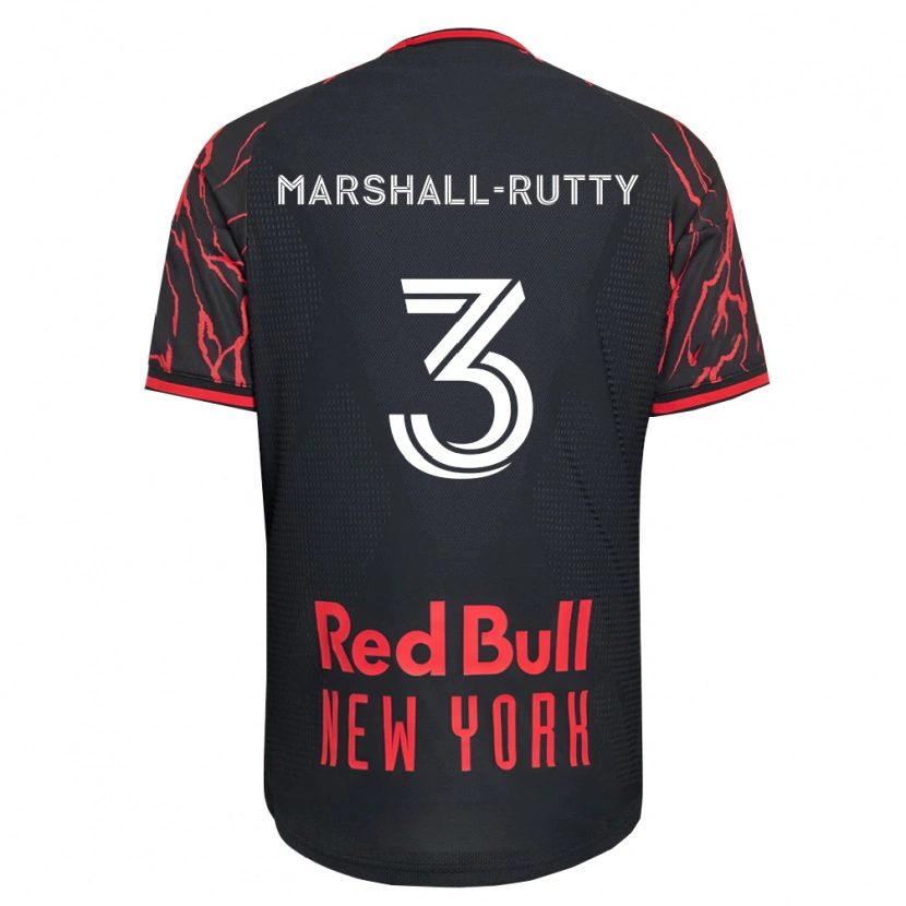Danxen Herren Jahkeele Marshall-Rutty #3 Rot Schwarz Weiß Heimtrikot Trikot 2026/27 T-Shirt Schweiz