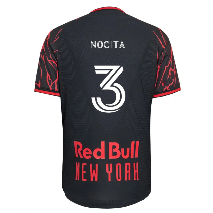 Danxen Herren Matthew Nocita #3 Rot Schwarz Weiß Heimtrikot Trikot 2026/27 T-Shirt Schweiz