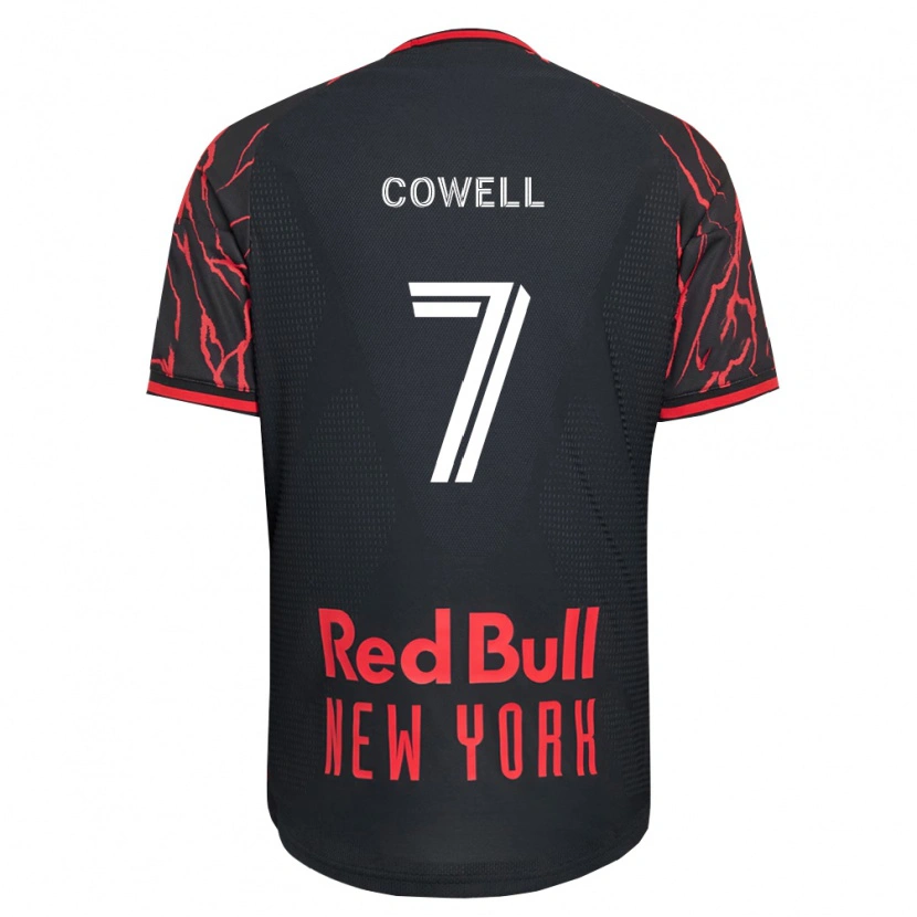 Danxen Herren Cade Cowell #7 Rot Schwarz Weiß Heimtrikot Trikot 2026/27 T-Shirt Schweiz