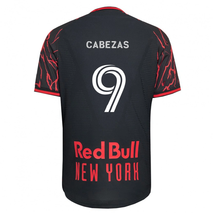 Danxen Herren Jorge Cabezas #9 Rot Schwarz Weiß Heimtrikot Trikot 2026/27 T-Shirt Schweiz
