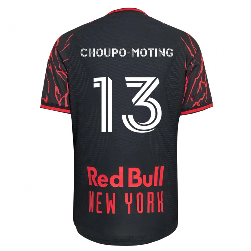 Danxen Herren Eric-Maxim Choupo-Moting #13 Rot Schwarz Weiß Heimtrikot Trikot 2026/27 T-Shirt Schweiz