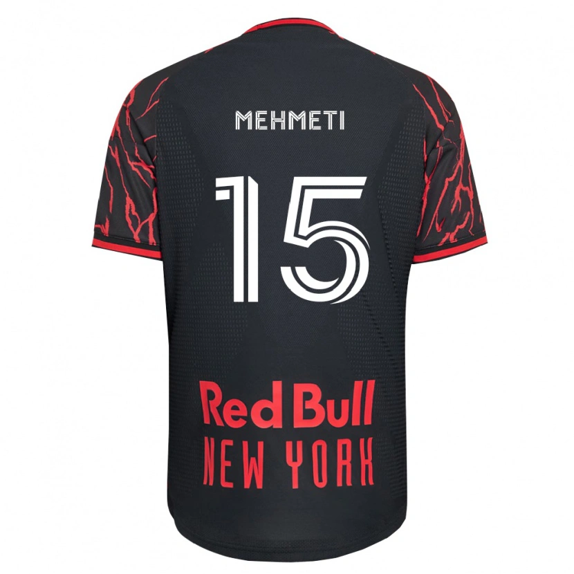 Danxen Herren Adri Mehmeti #15 Rot Schwarz Weiß Heimtrikot Trikot 2026/27 T-Shirt Schweiz