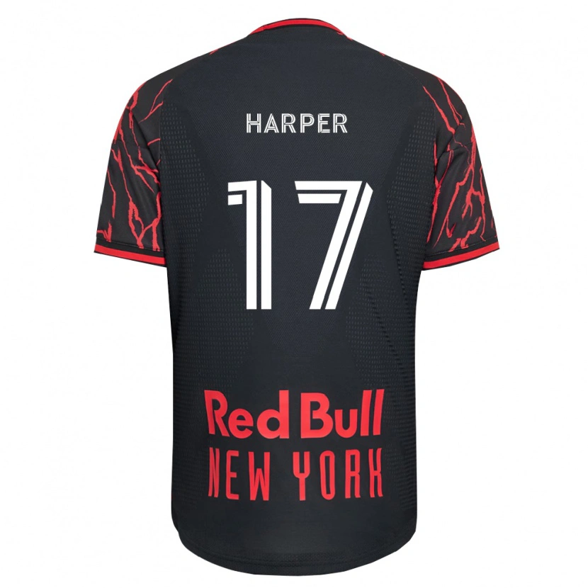 Danxen Herren Cameron Harper #17 Rot Schwarz Weiß Heimtrikot Trikot 2026/27 T-Shirt Schweiz
