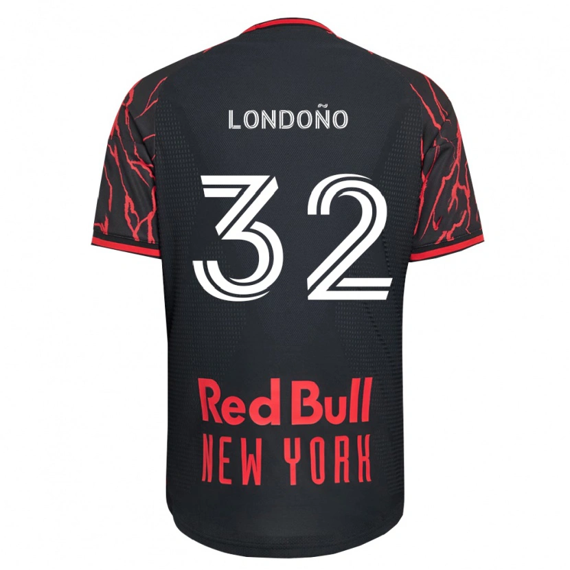 Danxen Herren Erick Londoño #32 Rot Schwarz Weiß Heimtrikot Trikot 2026/27 T-Shirt Schweiz