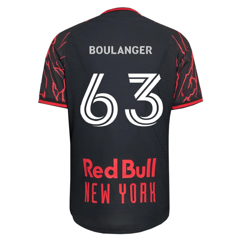 Danxen Herren Brady Boulanger #63 Rot Schwarz Weiß Heimtrikot Trikot 2026/27 T-Shirt Schweiz