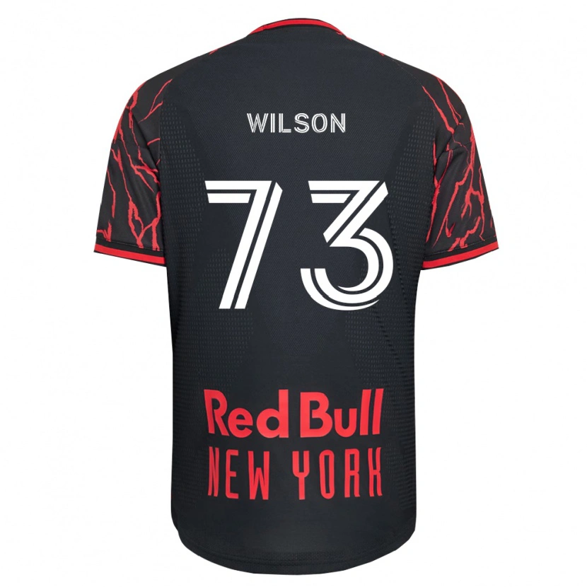 Danxen Herren Akheem Wilson #73 Rot Schwarz Weiß Heimtrikot Trikot 2026/27 T-Shirt Schweiz
