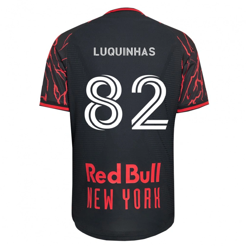 Danxen Herren Luquinhas #82 Rot Schwarz Weiß Heimtrikot Trikot 2026/27 T-Shirt Schweiz