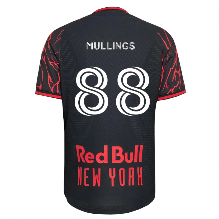 Danxen Herren O'vonte Mullings #88 Rot Schwarz Weiß Heimtrikot Trikot 2026/27 T-Shirt Schweiz