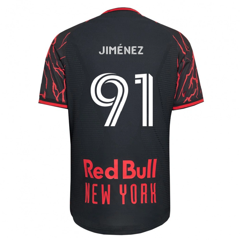 Danxen Herren Mijahir Jiménez #91 Rot Schwarz Weiß Heimtrikot Trikot 2026/27 T-Shirt Schweiz