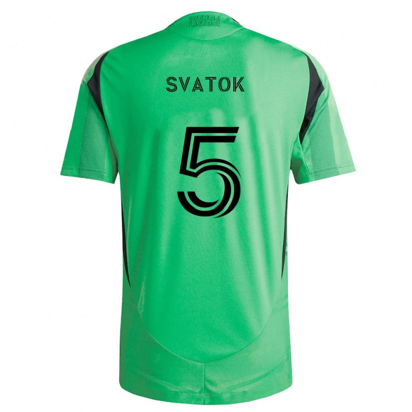 Danxen Herren Oleksandr Svatok #5 Smaragdgrün Schwarz Heimtrikot Trikot 2026/27 T-Shirt Schweiz