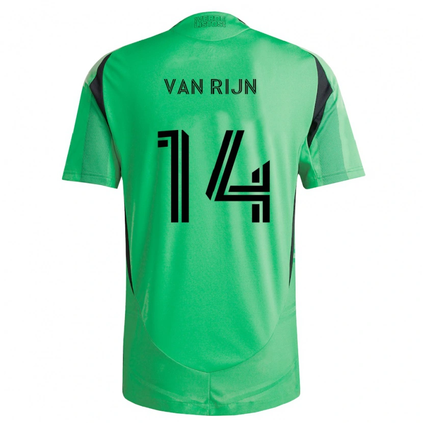 Danxen Herren Nico Van Rijn #14 Smaragdgrün Schwarz Heimtrikot Trikot 2026/27 T-Shirt Schweiz