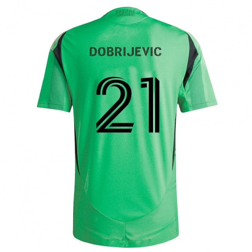 Danxen Herren Stefan Dobrijevic #21 Smaragdgrün Schwarz Heimtrikot Trikot 2026/27 T-Shirt Schweiz